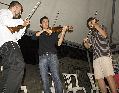 Con Ezio Bonicelli e il fratello Francesco Con Ezio Bonicelli e il fratello Francesco